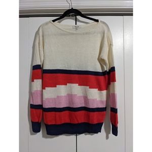 Madewell 100% Linen Sweater Striped